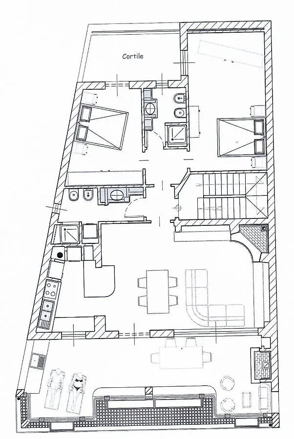 Apartment Ferienwohnung Dimora La Conchiglia Buggerru Italien